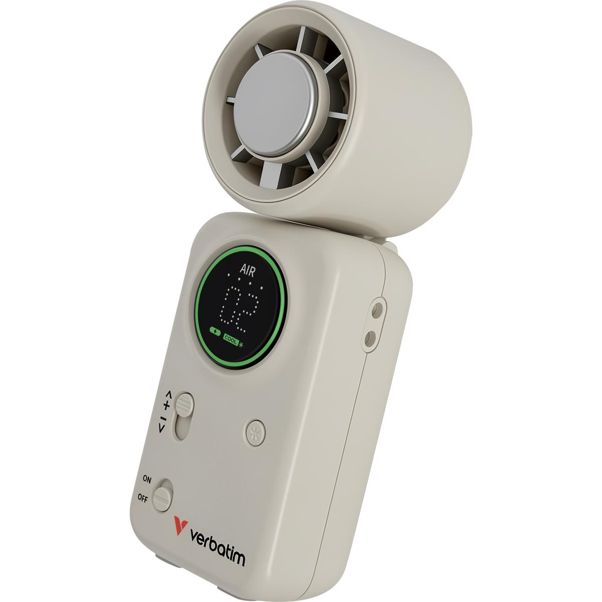 Verbatim Cool 'n' Go Ice Touch Mini Handheld Fan