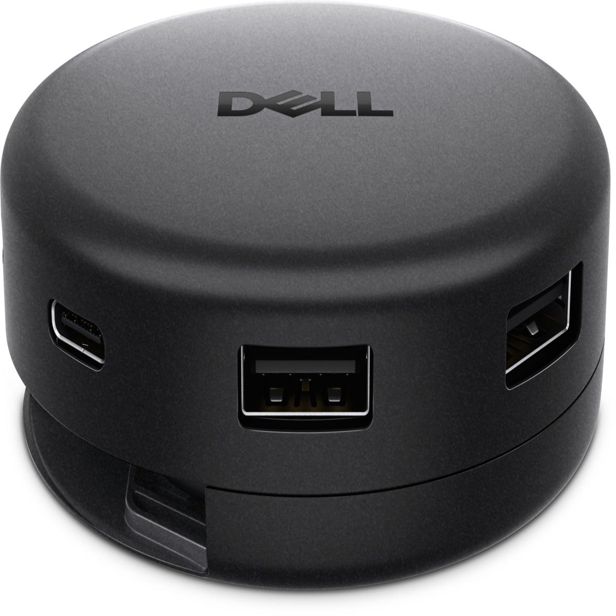 DELL DA326 Wired USB 3.2 Gen 1 (3.1 Gen 1) Type-C Black
