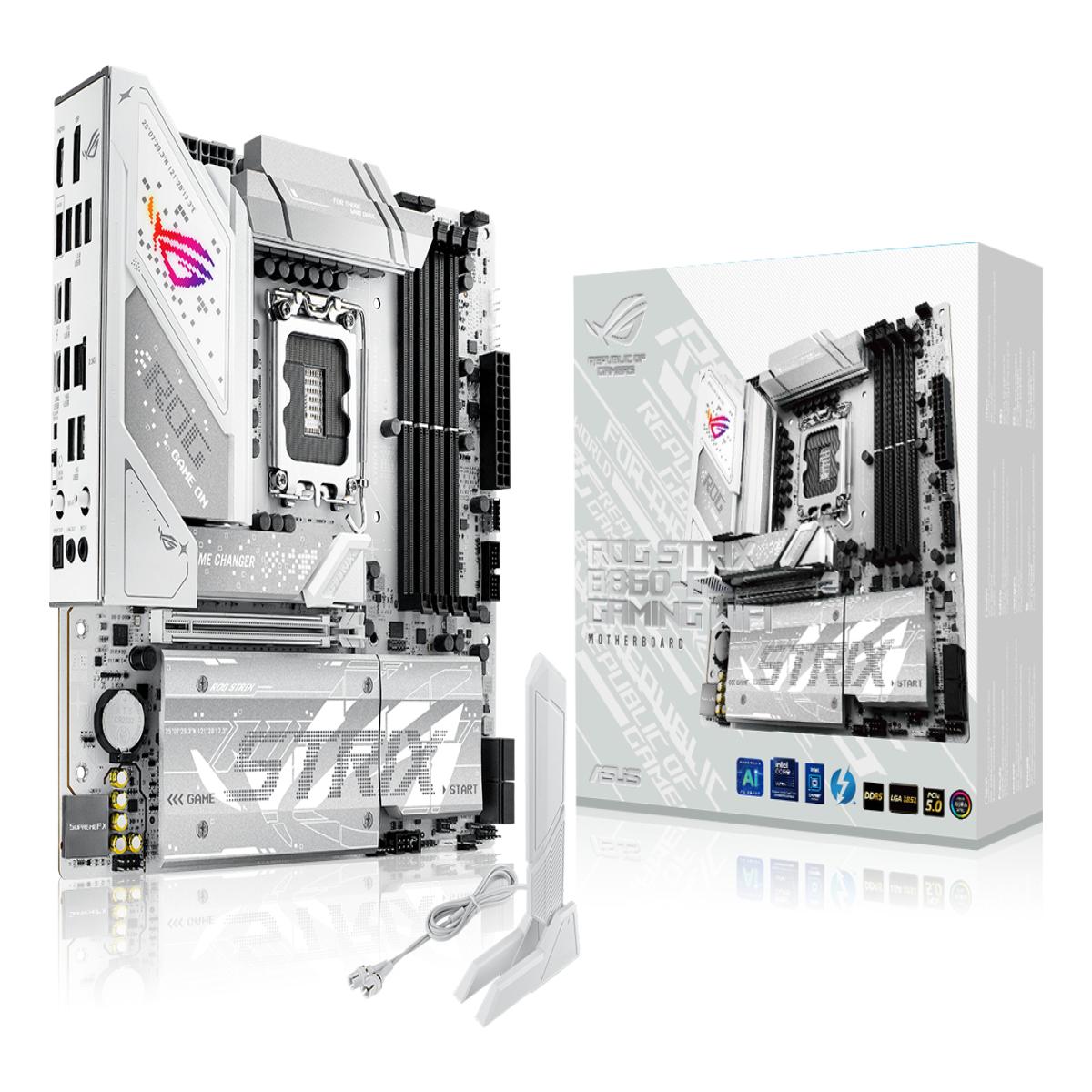 ASUS ROG STRIX B860-G GAMING WIFI Intel B860 LGA 1851 (Socket V1) micro ATX