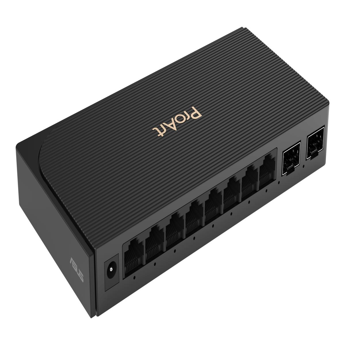 ASUS ProArt Switch PQG-U1080 Unmanaged 2.5G Ethernet (100/1000/2500) Black