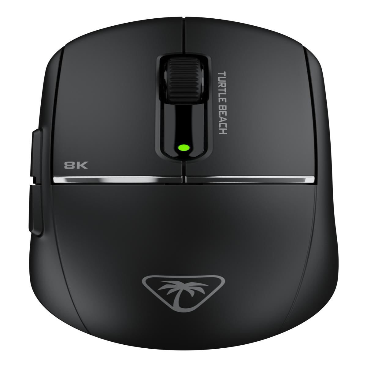 Turtle Beach Burst II Pro Black Wireless Esports Gaming Mouse - 8K polling, 57g Ultra Lightweight, 150-hour battery, Optical Switches, Symmetrical, 30K DPI Optical Sensor, 8 programmable inputs