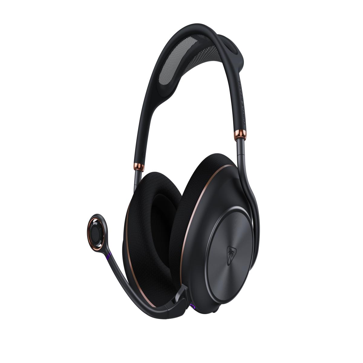 Turtle Beach Stealth Pro II Black Premium Wireless Gaming Headset for PC, PS5 and PS4 - Certified Hi-Res Wireless Audio, Active Noise Cancellation, CrossPlay 2.0 Multiplatform Wireless, 24-bit Audio