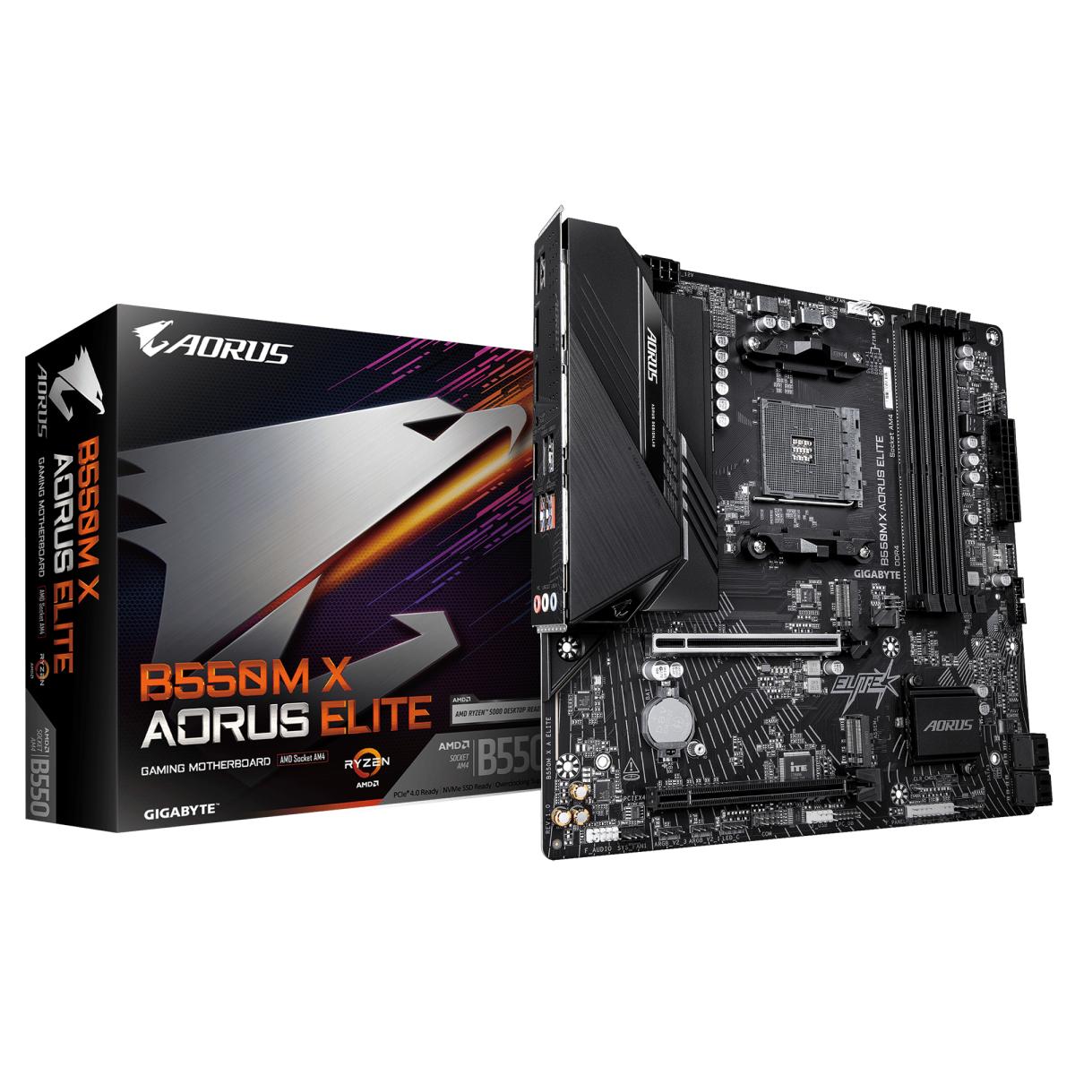 GIGABYTE B550M X AORUS ELITE Motherboard