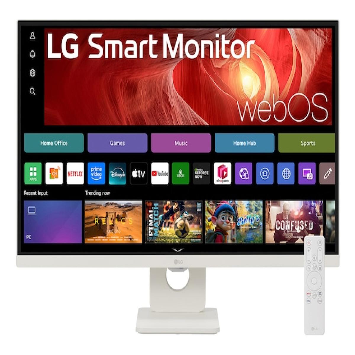 LG 27U731SA-W computer monitor 68.6 cm (27") 3840 x 2160 pixels 4K Ultra HD LCD White