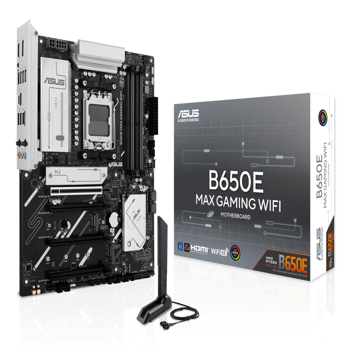 ASUS B650E MAX GAMING WIFI AMD B650 Socket AM5 ATX
