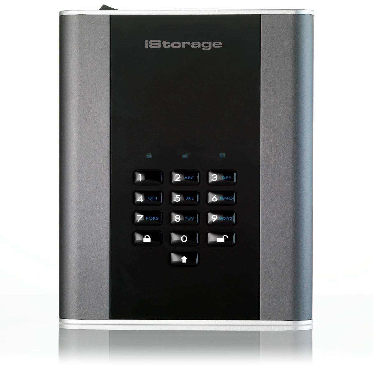 iStorage diskAshur DT² HDD 30TB | Secure Portable Desktop Drive |FIPS 140-2 Level 3 certified | AES-XTS 256-bit Hardware Encryption | Common Criteria EAL5+ (Hardware Certified) | PIN protected | OS & Platform Independent |GDPR, TAA Compliant|Brute force 