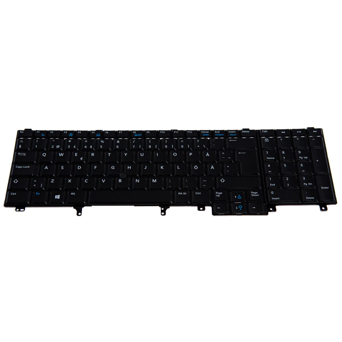 Origin Storage N/B KBD M4800/E6540 Swedish/Finnish Non Backlit 105 Keys Dual Point
