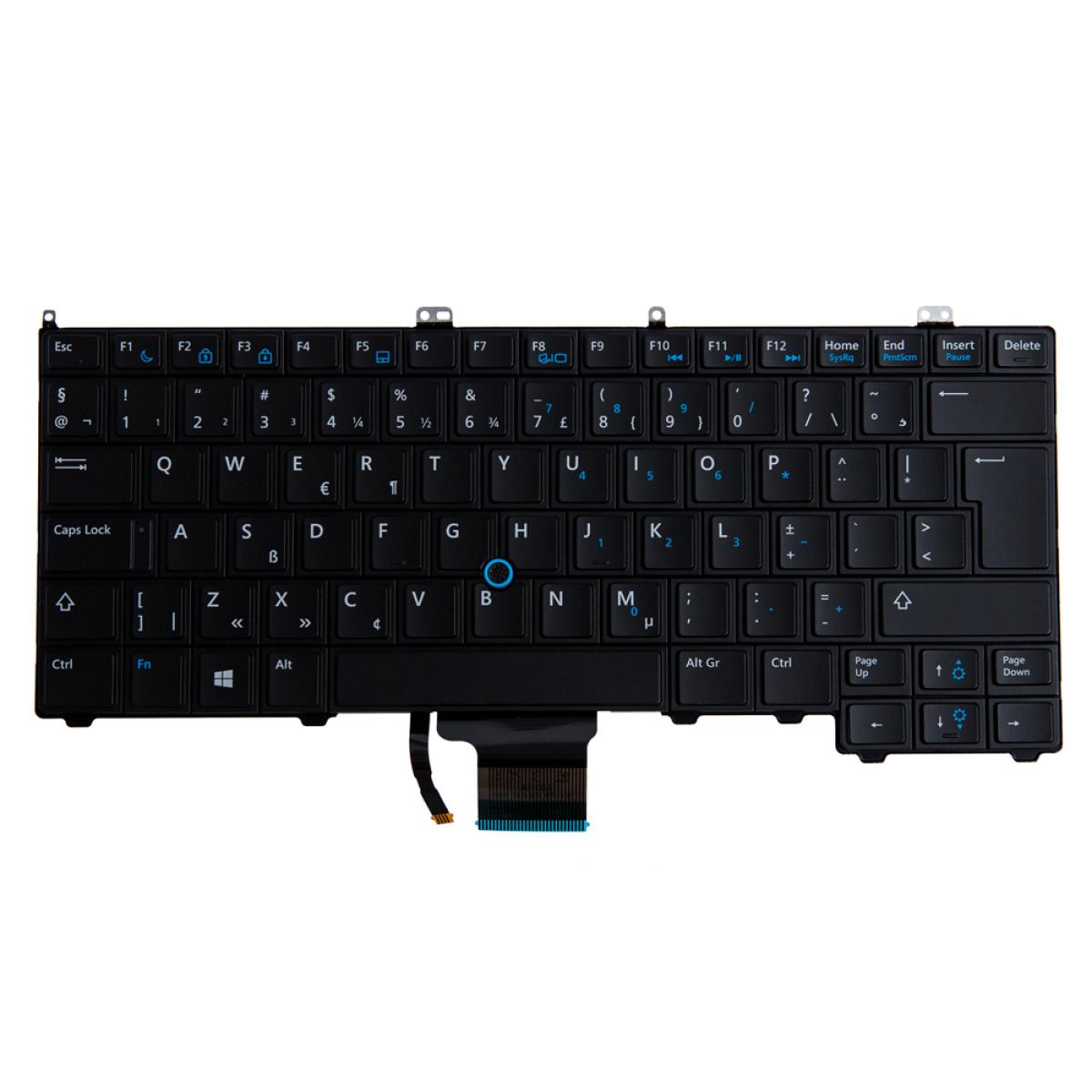 Origin Storage KBD Latitude E7440 Dutch Layout 84 Keys Non-Backlit Dual Point