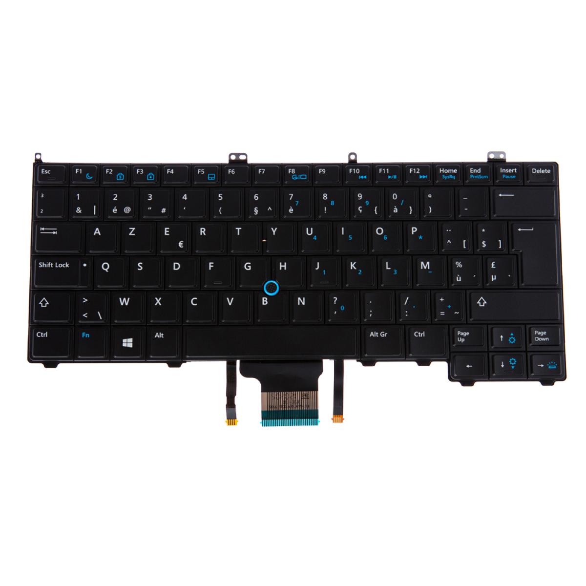 Origin Storage KBD Latitude E7450 Belgian Layout 83 Keys Backlit Dual Point