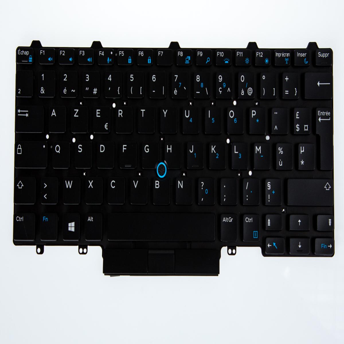 Origin Storage N/B KBD Dell Latitude 7400 2in1 French Keyboard Backlit 82 Keys
