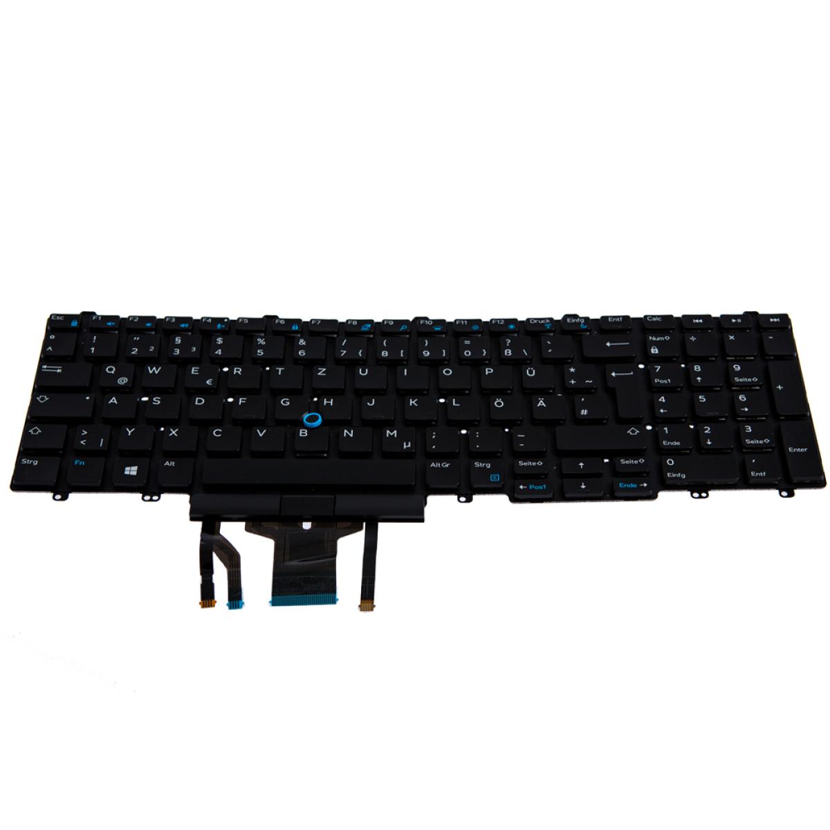 Origin Storage N/B KBD PWS 7550/7750 German Layout 100 Key Backlit SP