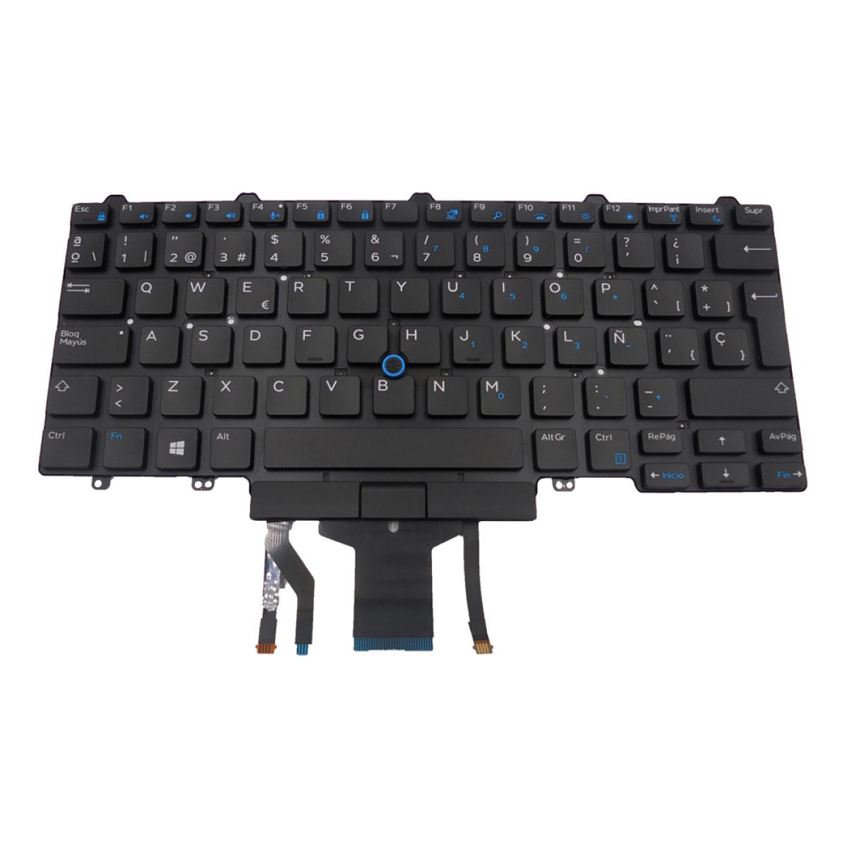 Origin Storage N/B KBD Latitude 5500 / PWS 3541 Spanish Castillian 103 Keys Backlit DP