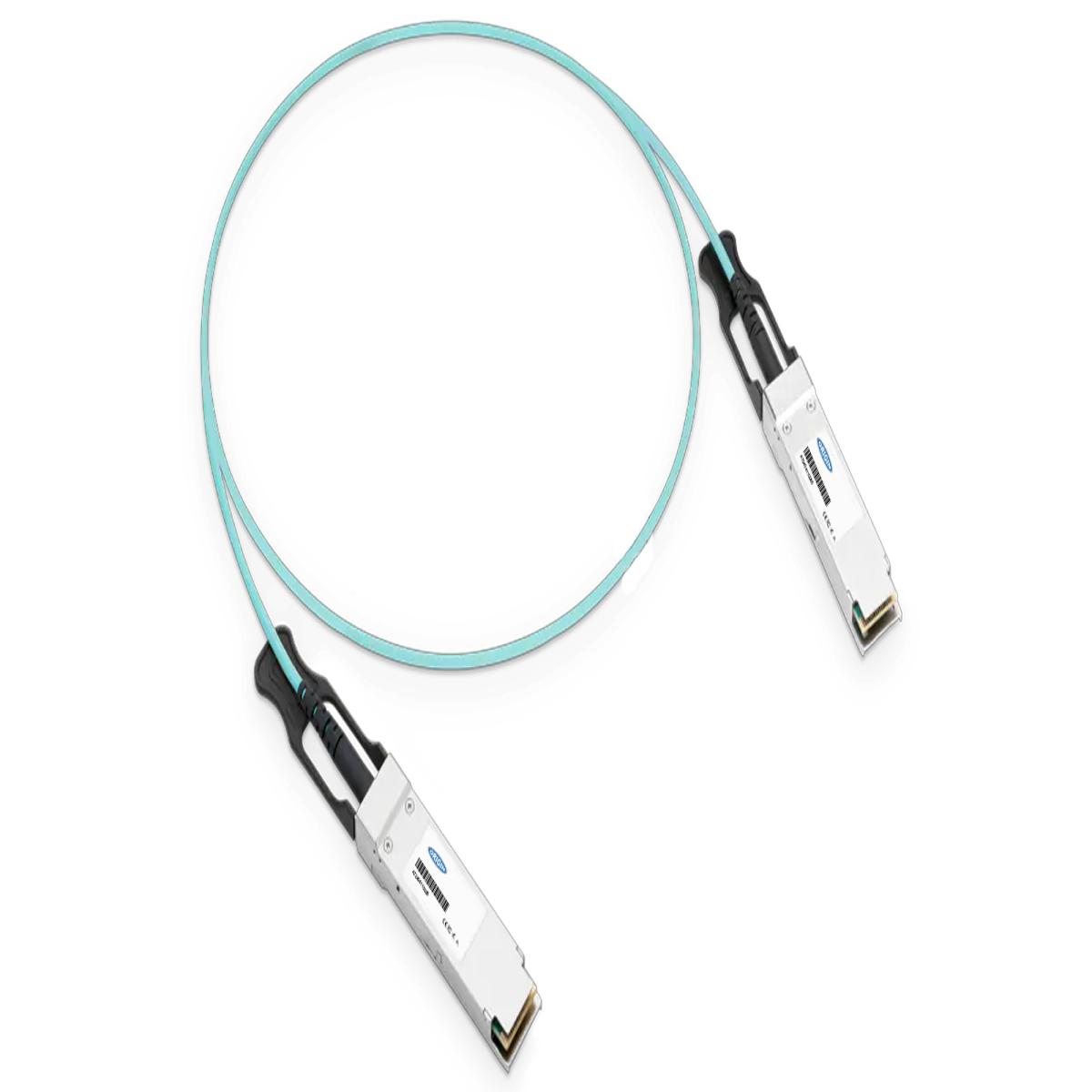 Origin Storage MFS1S00-H015E NVIDIA Mellanox Compatible Active Optical Cable Infiniband HDR 200GBase QSFP56 (Black Pull Tag 850nm MMF 15m)