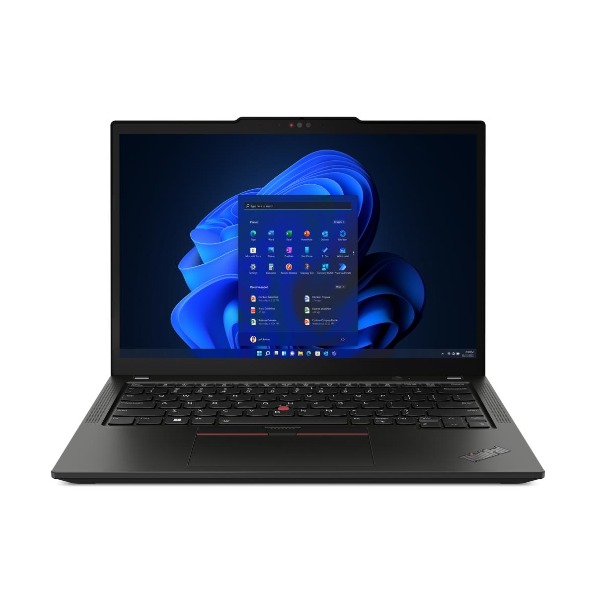 Lenovo ThinkPad X13 Gen 4 (AMD) AMD Ryzen™ 7 7840U Laptop 33.8 cm (13.3") WUXGA 32 GB LPDDR5x-SDRAM 512 GB SSD Wi-Fi 6E (802.11ax) Windows 11 Pro UK English Black