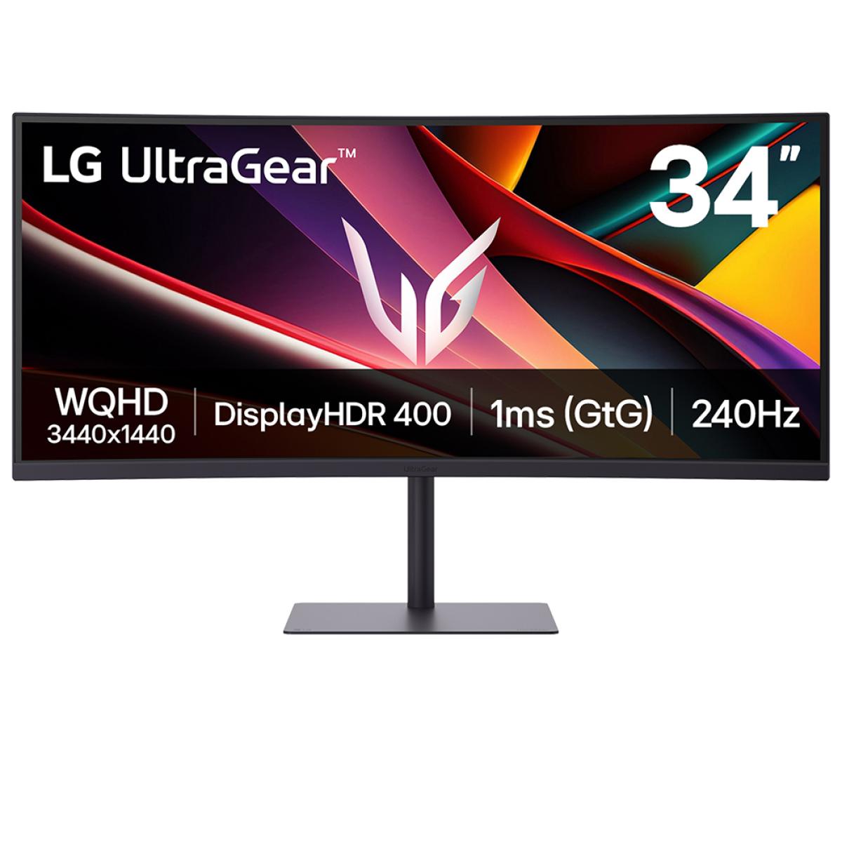 LG 34G630A-B computer monitor 86.4 cm (34") 3440 x 1440 pixels Wide Quad HD LCD Black