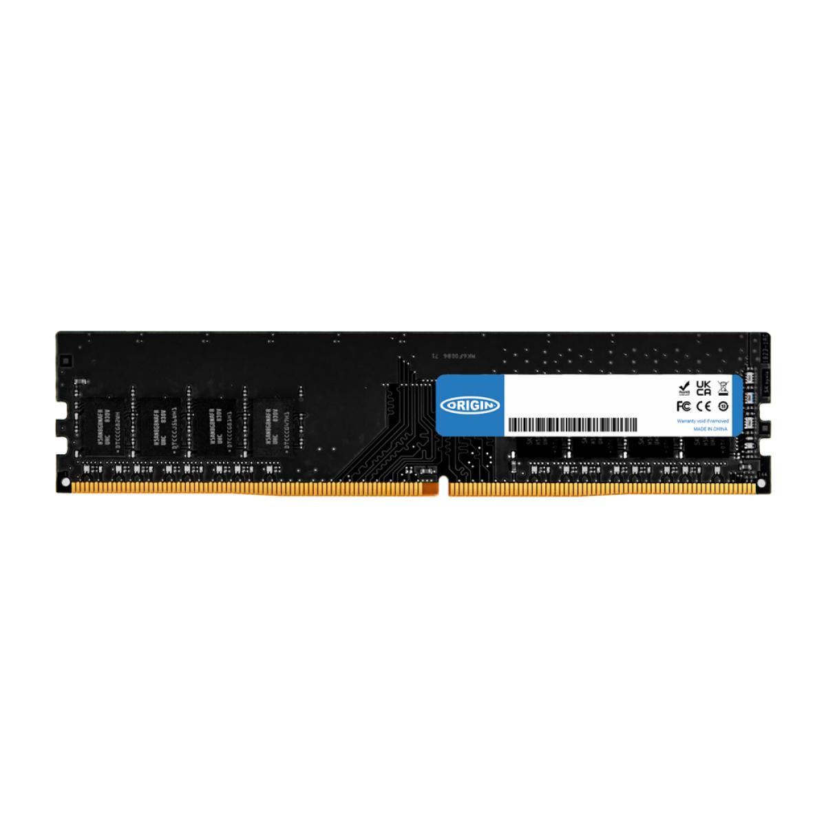 Origin Storage 8GB DDR4 2666MHz UDIMM 1Rx8 ECC 1.2V
