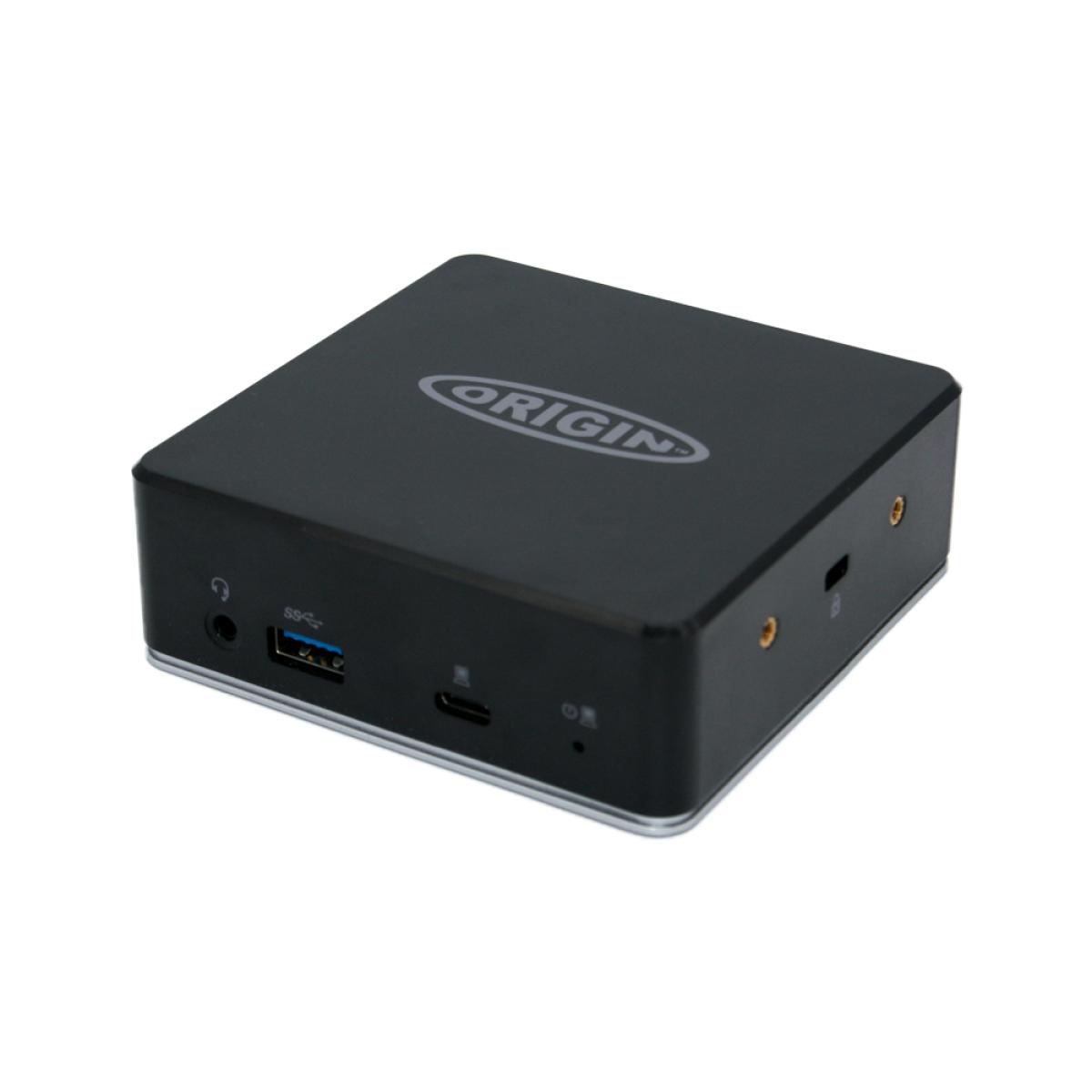 Origin Storage Docking Station USB-C/A with 85w Power Delivery (C to C/A Cable) with EU Cable