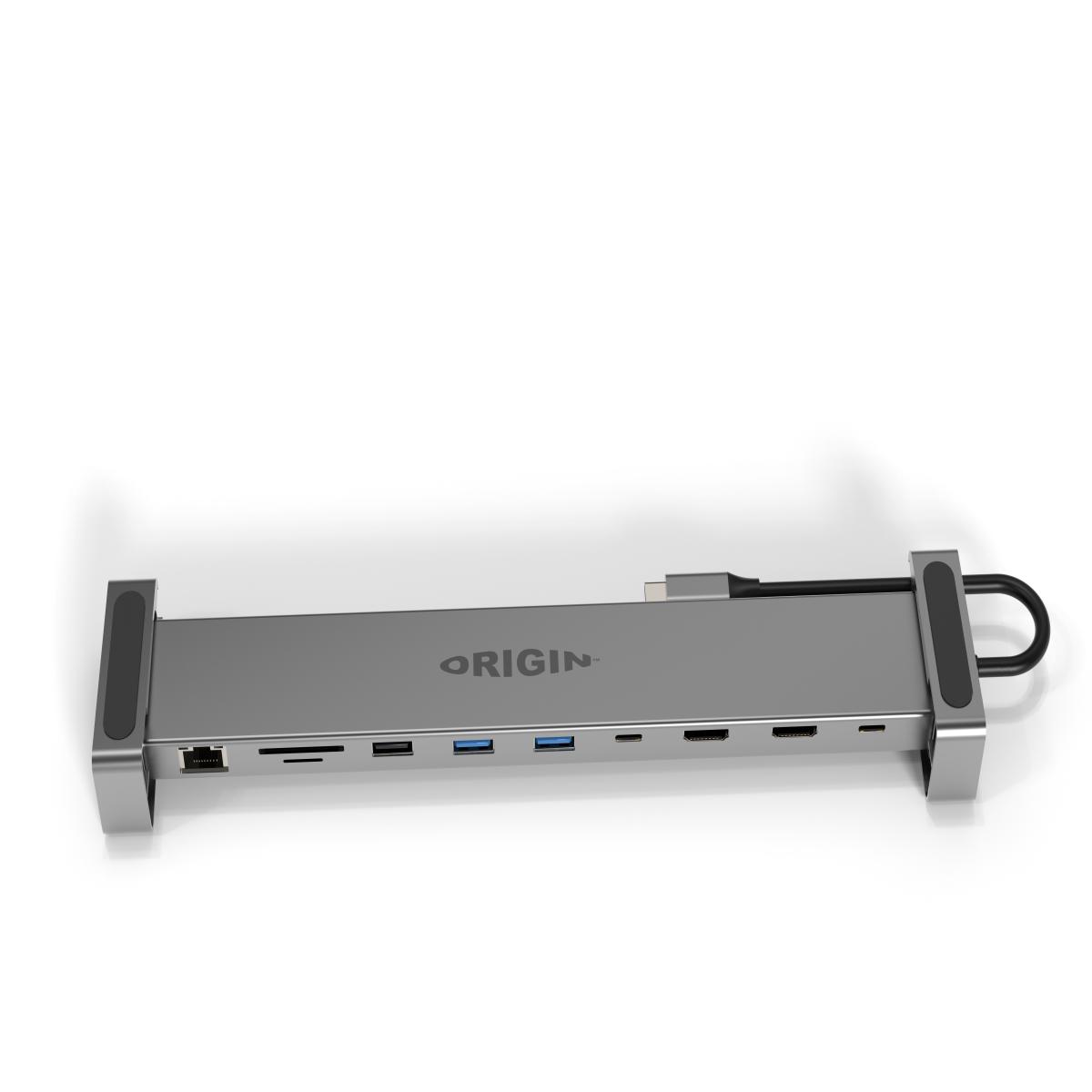 Origin Storage Travel Dock USB-C 4K 10in1 with Dual HDMI