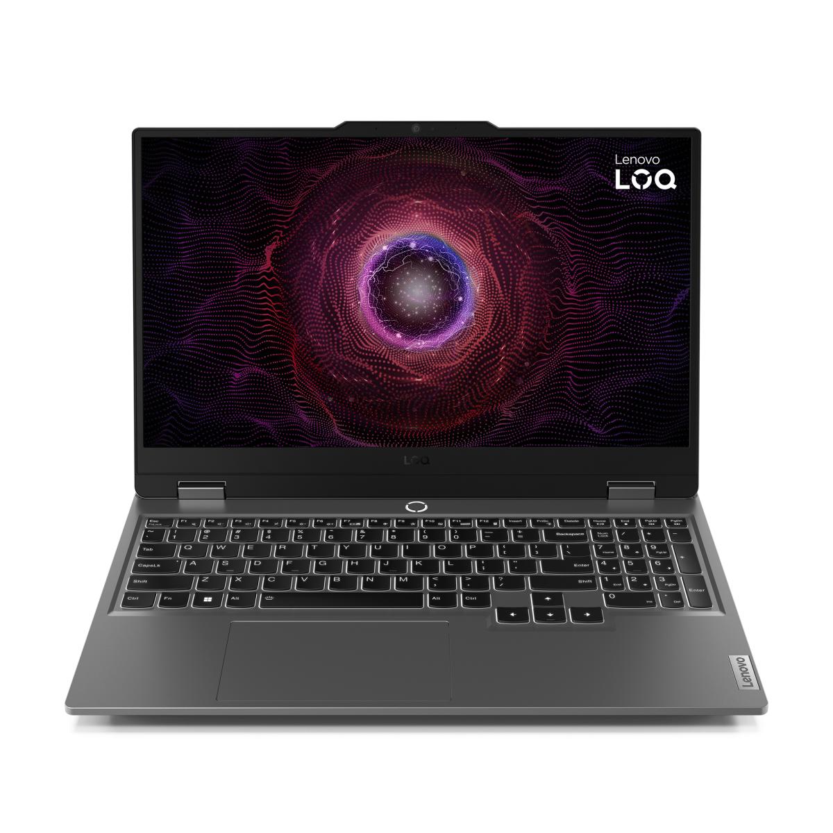 Lenovo LOQ 15ARP9 AMD Ryzen™ 7 7435HS Laptop 39.6 cm (15.6") Full HD 16 GB DDR5-SDRAM 1 TB SSD NVIDIA GeForce RTX 4050 Wi-Fi 6 (802.11ax) Windows 11 Home UK English Grey