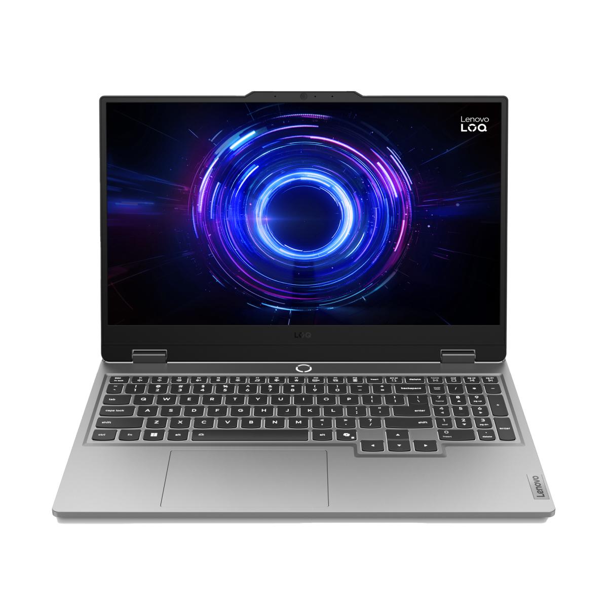 Lenovo LOQ 15IRX10 Intel® Core™ i5 i5-13450HX Laptop 39.6 cm (15.6") Full HD 16 GB DDR5-SDRAM 1 TB SSD NVIDIA® GeForce RTX™ 5050 Wi-Fi 6 (802.11ax) Windows 11 Home English Grey