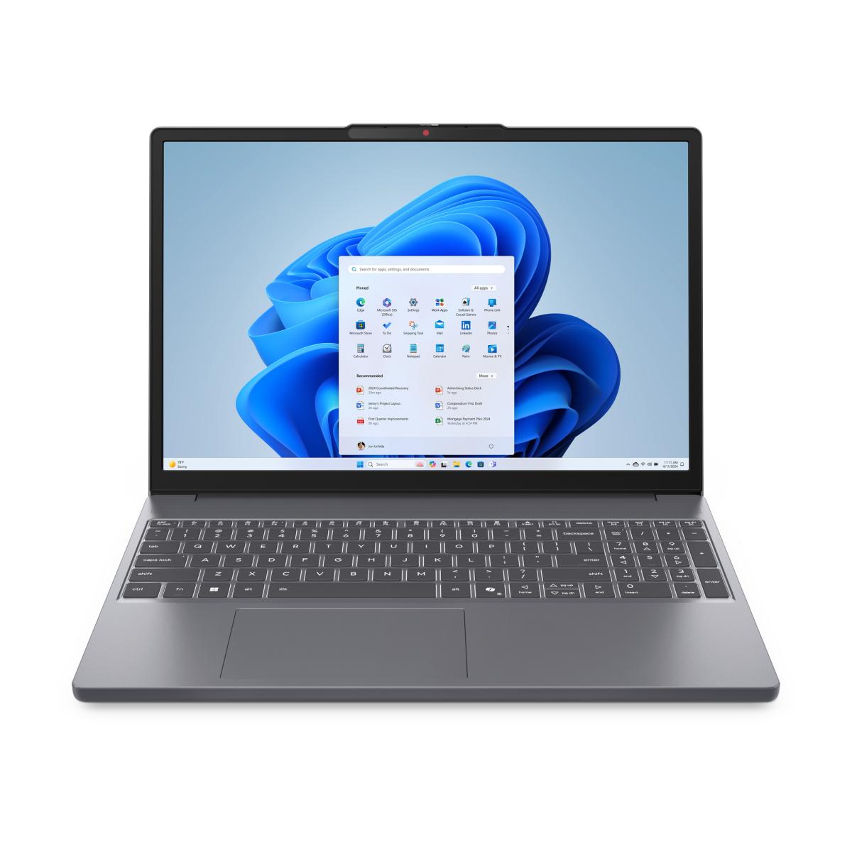 Lenovo IdeaPad Slim 3 15IRH10 Intel® Core™ i5 i5-13420H Laptop 38.9 cm (15.3") WUXGA 16 GB DDR5-SDRAM 512 GB SSD Wi-Fi 7 (802.11be) Windows 11 Home UK English Grey