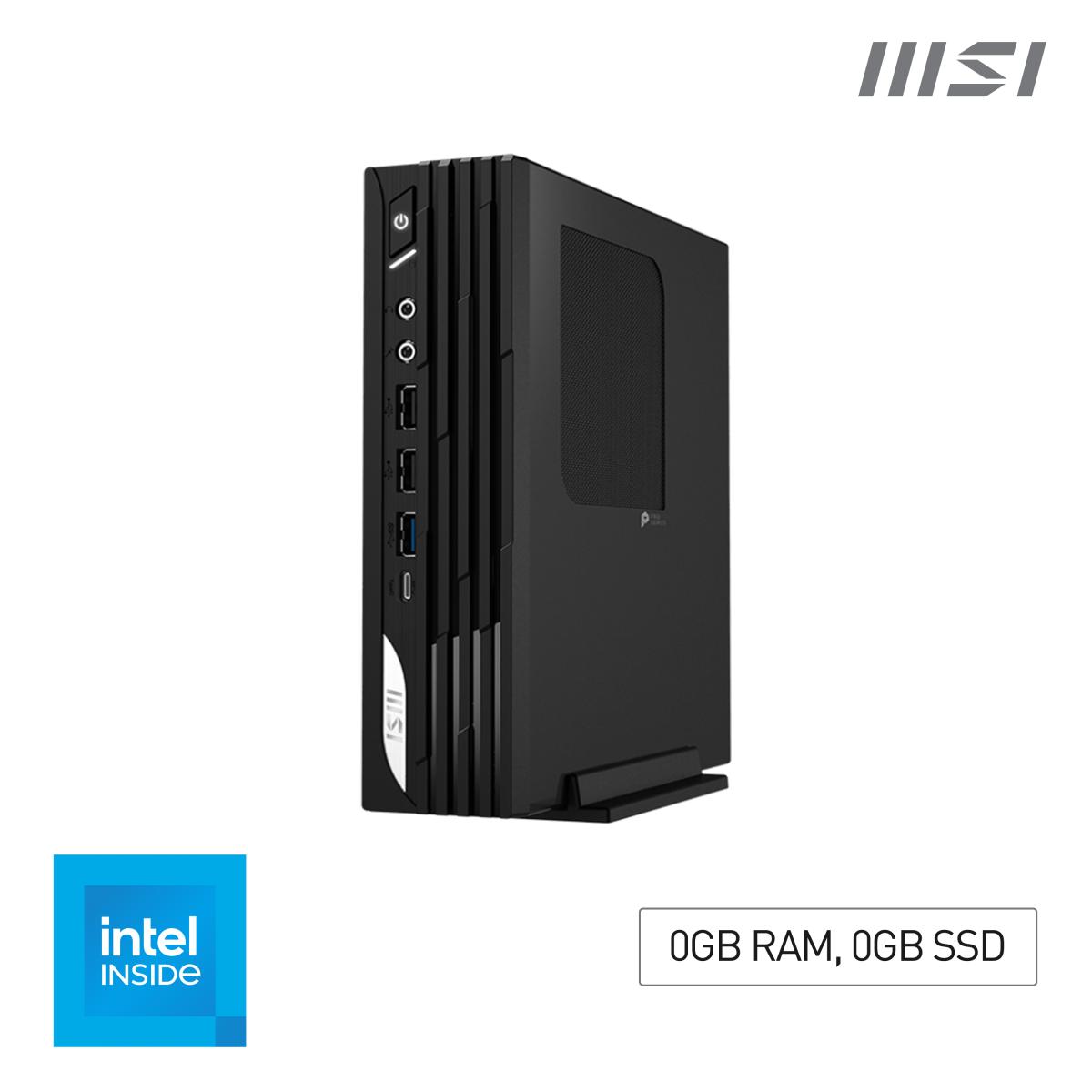 MSI PRO DP21 14M Intel Core 7 14700, Barebone, DP21 14M, SFF, Mini Computer, HTPC, (NO RAM, NO Storage, NO OS), Intel Graphics/DDR5/Dual HDMI/Dual LAN/WiFi 6E/BT 5.3
