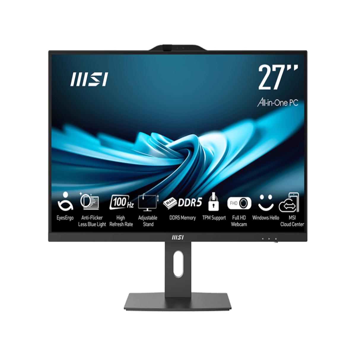 MSI Pro AP272P 14M All-in-One Black i5-14400 Intel H610 FCLGA1700 Built-in speaker(s)