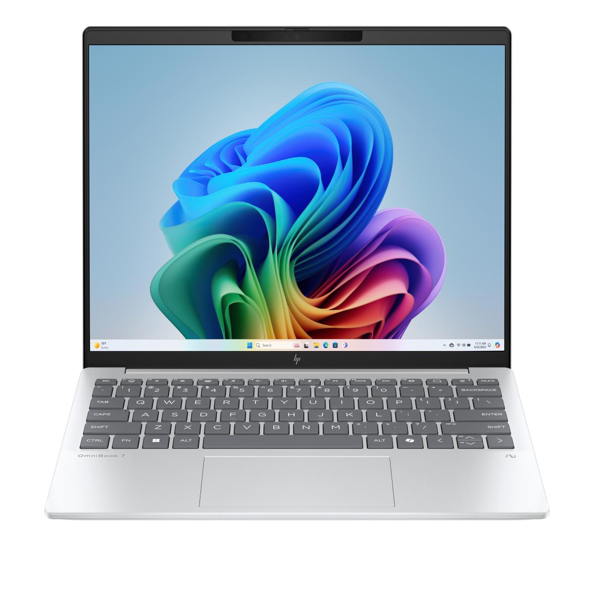 HP OmniBook 7 Aero 13-bg1003na Copilot+ PC AMD Ryzen™ AI 5 340 Laptop 33.8 cm (13.3") 2K 16 GB LPDDR5x-SDRAM 1 TB SSD Wi-Fi 6 (802.11ax) Windows 11 Home Silver