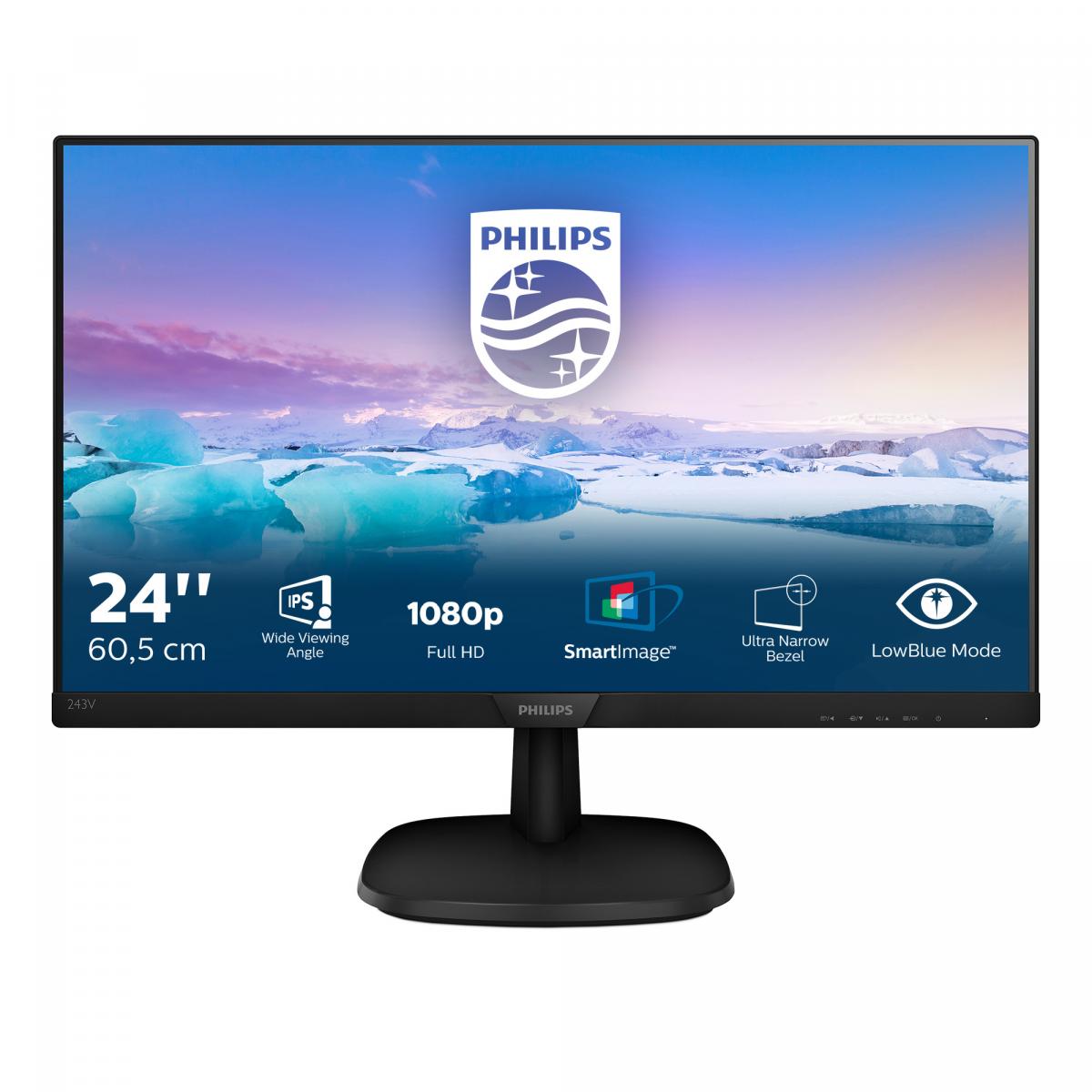 PHILIPS 23.8 IPS MON SPK 243V7QJABF/00  