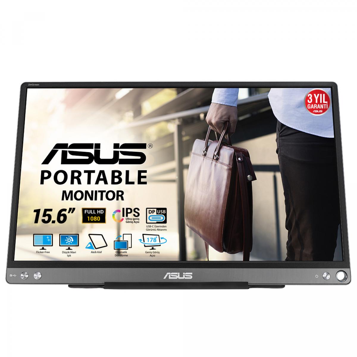 ASUS 15.6 IPS USB MONITOR MB16ACE       
