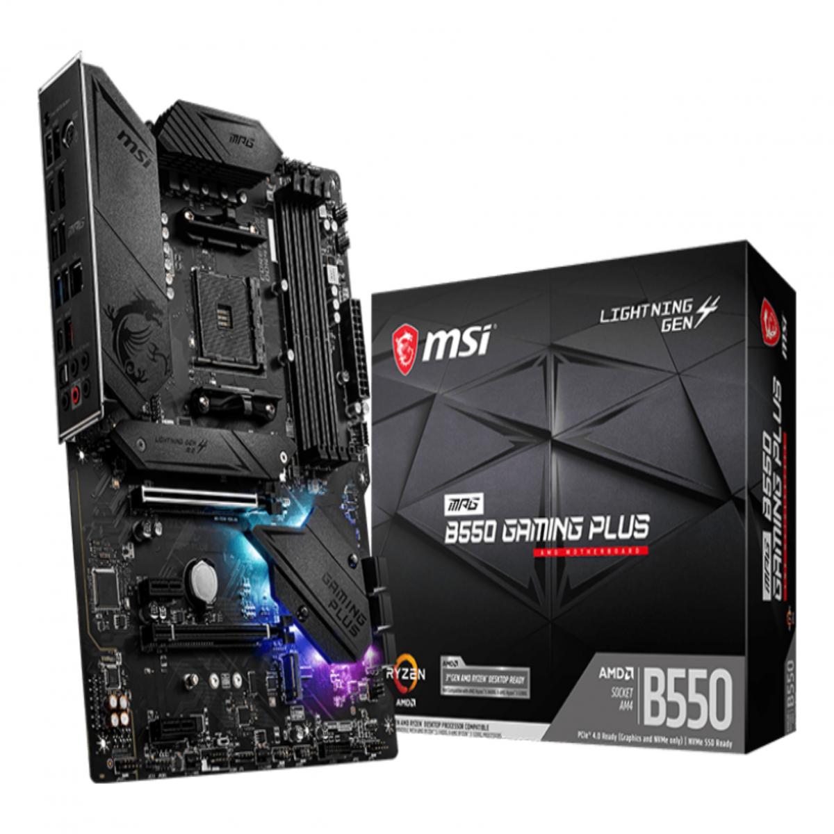 MSI AM4 MPG B550 GAMING PLUS            