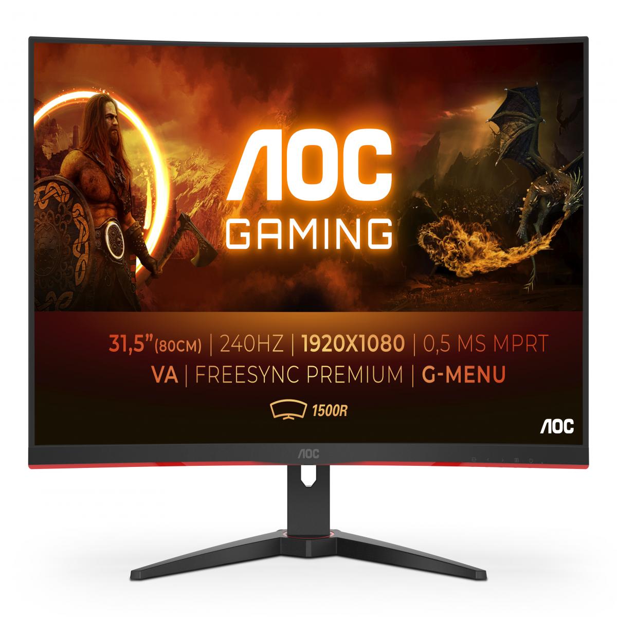 AOC 31.5 VA MON CURVED C32G2ZE/BK       
