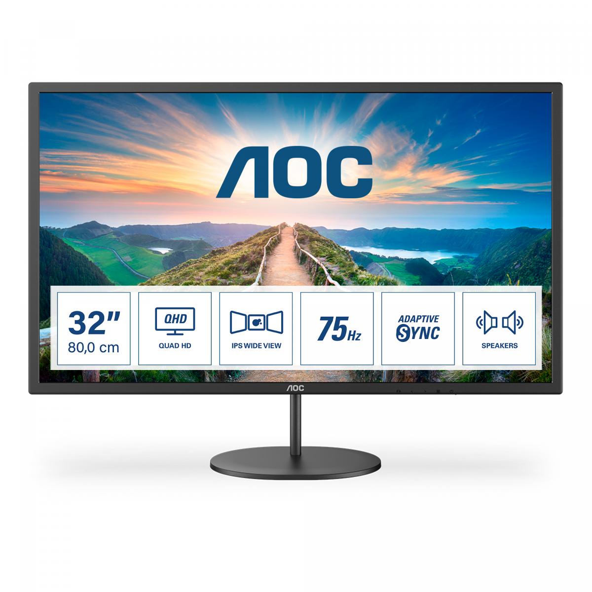 AOC 31.5 IPS MONITOR SPK Q32V4          