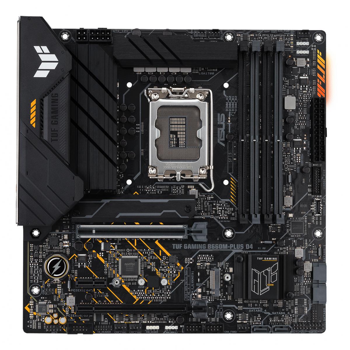 ASUS TUF GAMING B660M- PLUS D4 Intel B660 LGA 1700 micro ATX