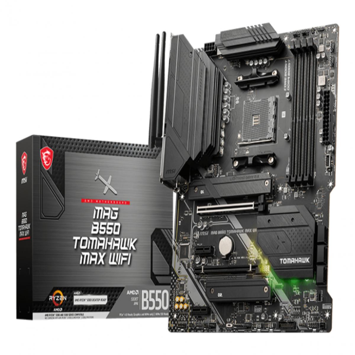 MSI AM4 MAG B550 TOMAHAWK MAX WIFI      