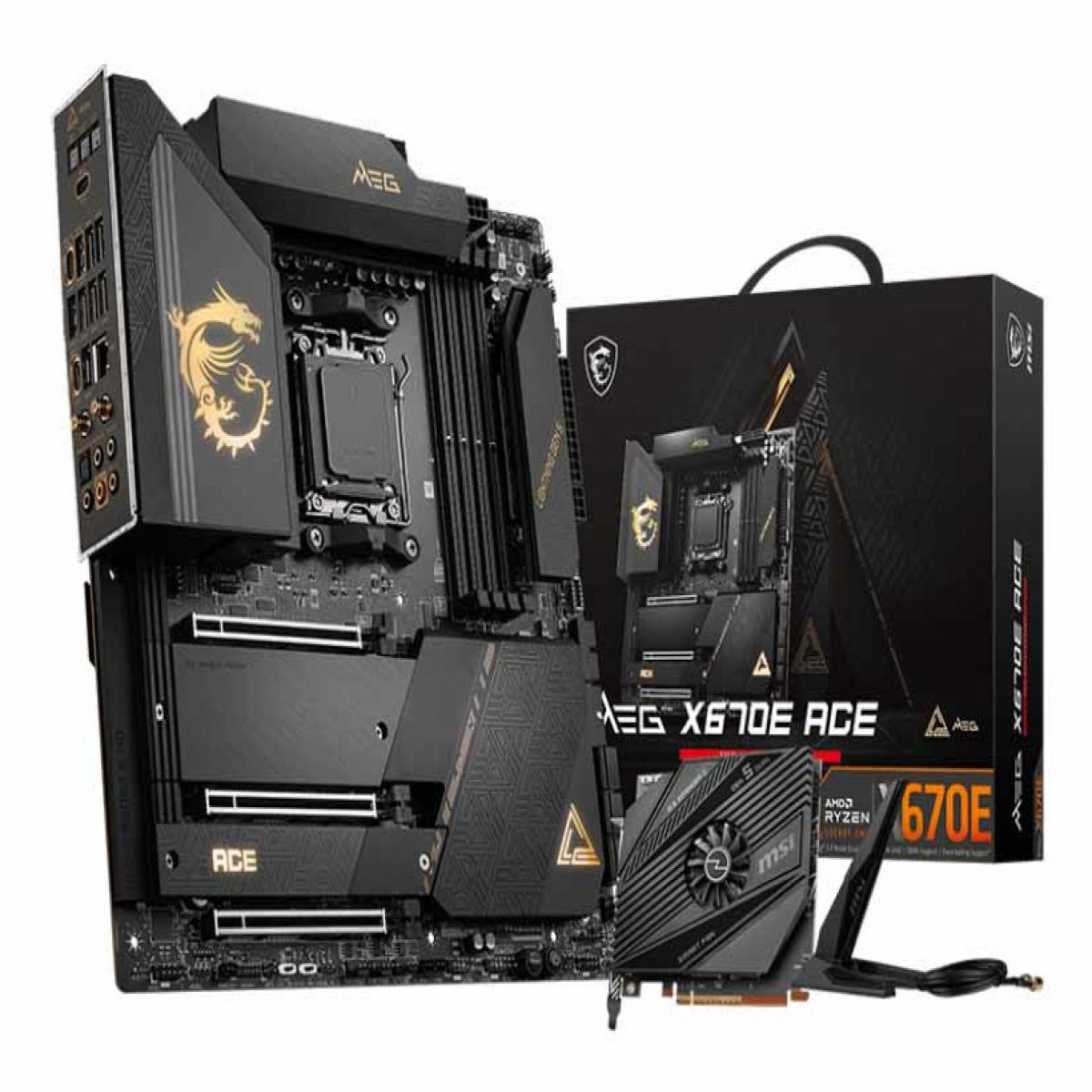 MSI MEG X670E ACE motherboard AMD X670 Socket AM5 Extended ATX