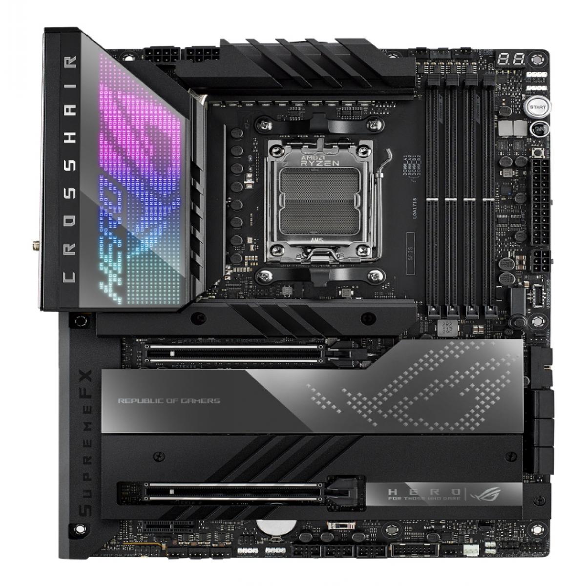 ASUS ROG CROSSHAIR X670E HERO AMD X670 Socket AM5 ATX