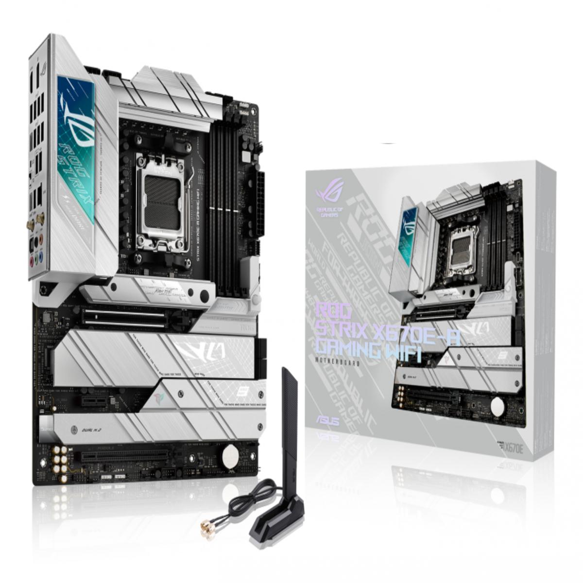 ASUS ROG STRIX X670E-A GAMING WIFI AMD X670 Socket AM5 ATX