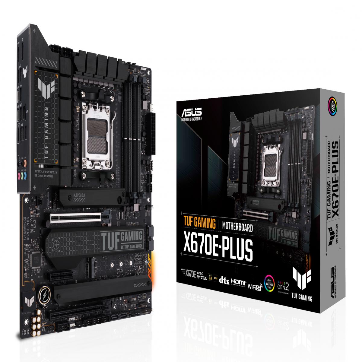 ASUS TUF GAMING X670E-PLUS AMD X670 Socket AM5 ATX