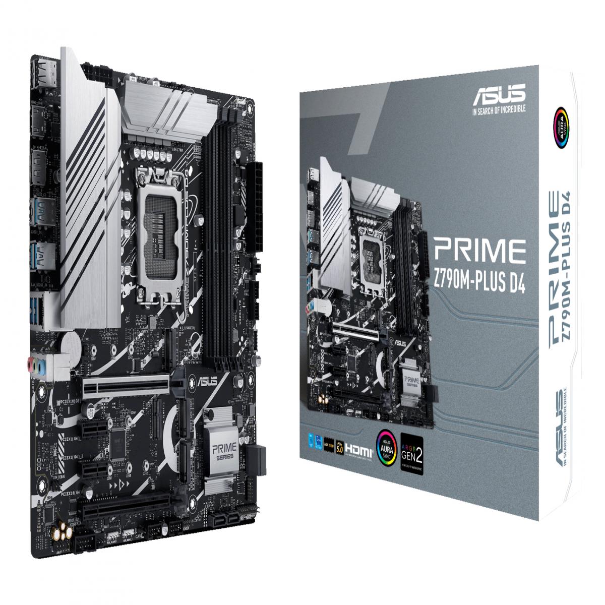 ASUS PRIME Z790M-PLUS D4 Intel Z790 LGA 1700 micro ATX
