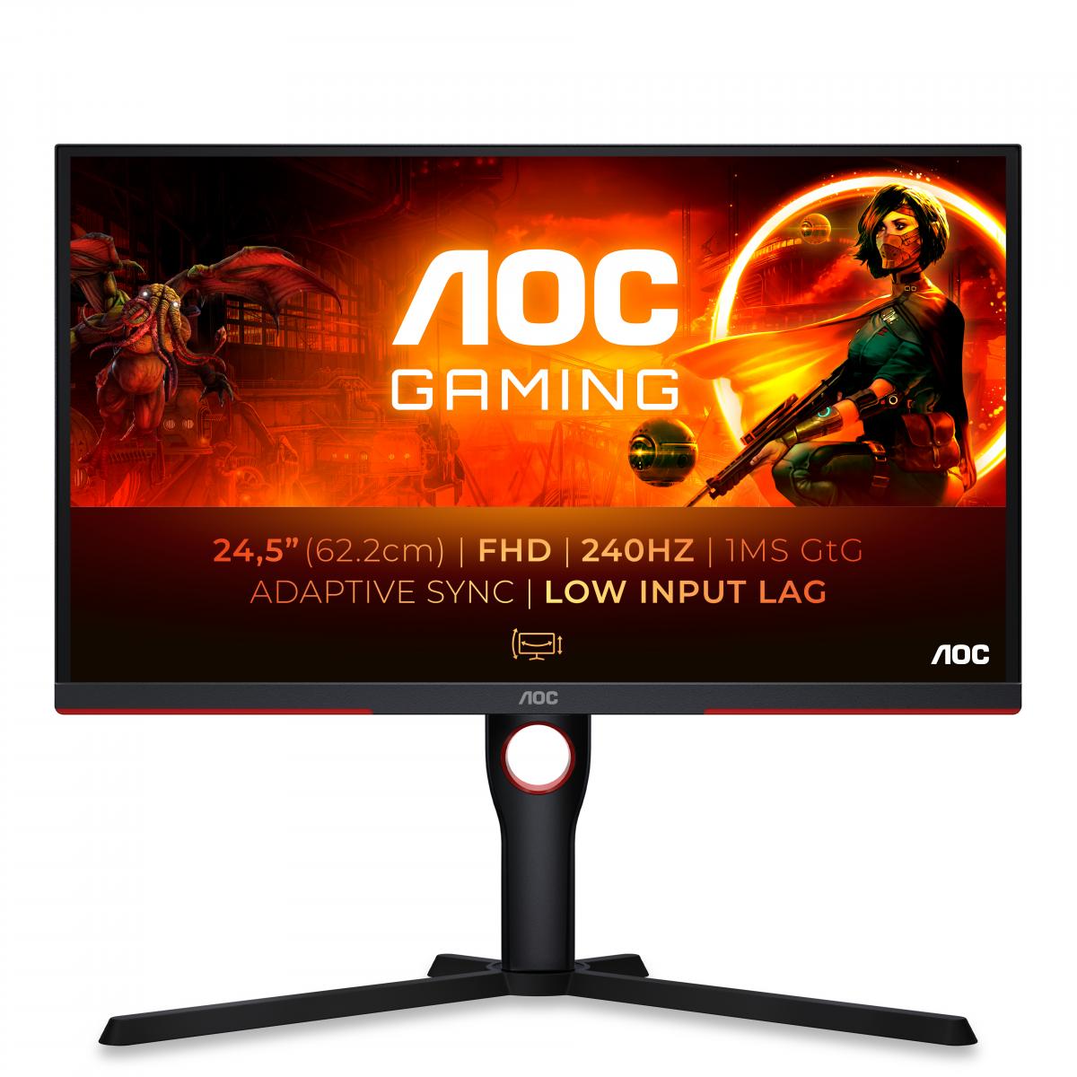 AOC 24.5 VA MONITOR 25G3ZM/BK           