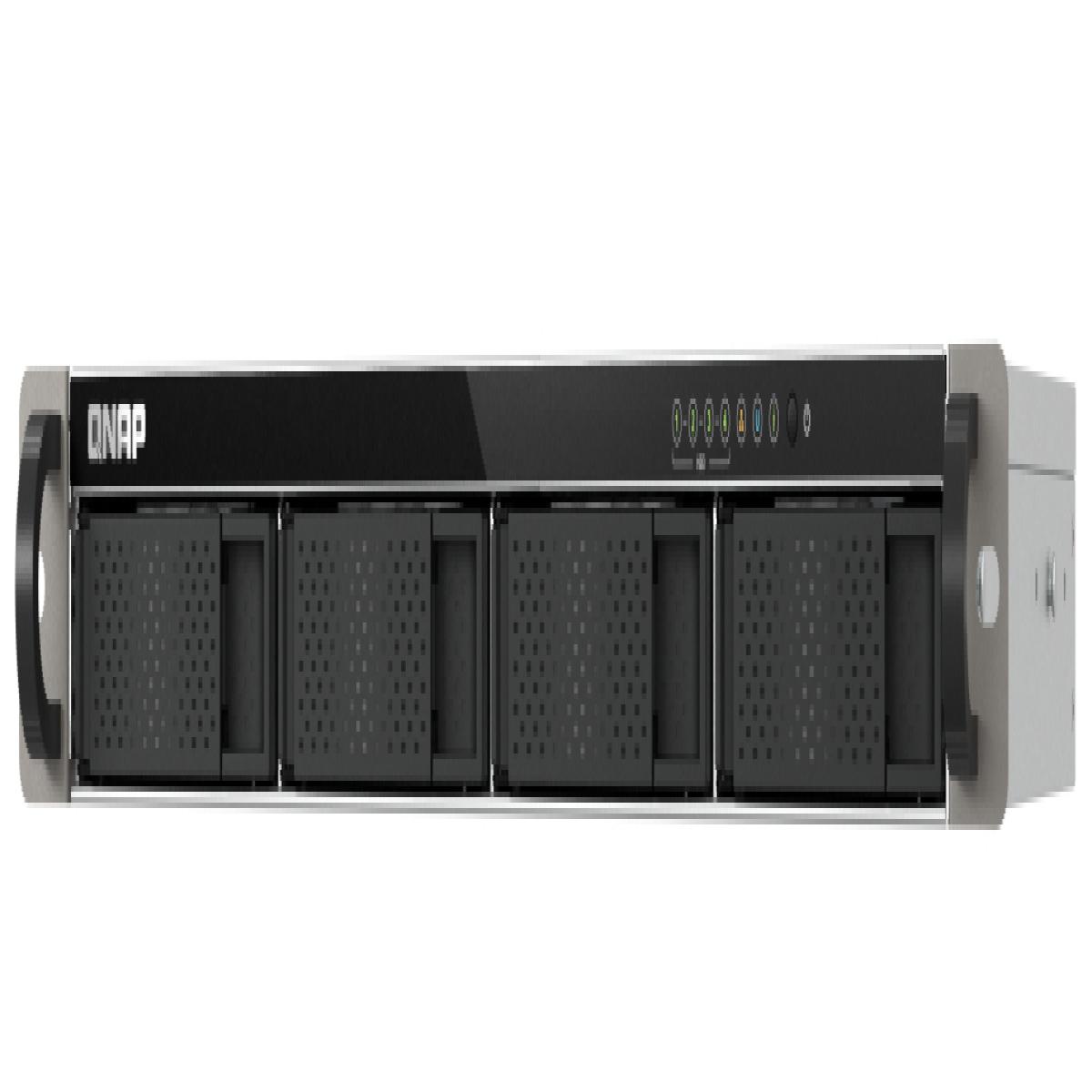 QNAP TS-433eU NAS Rack (1U) Cortex-A Cortex-A55 4 GB 0 TB QNAP Turbo System Black