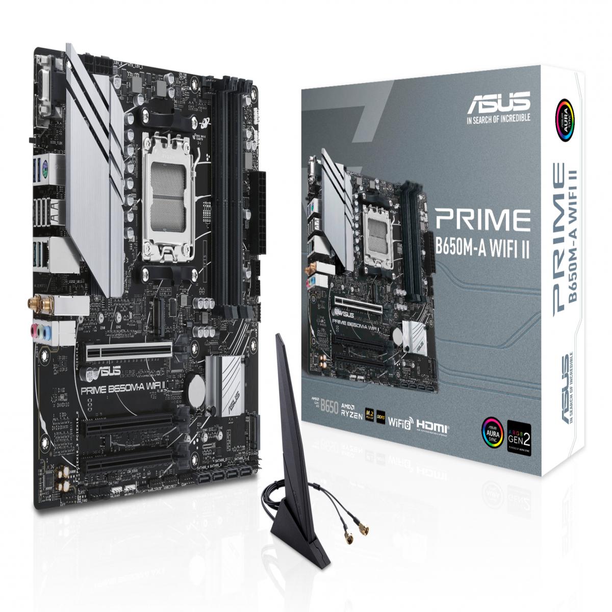 ASUS AM5 PRIME B650M-A WIFI II M-ATX    