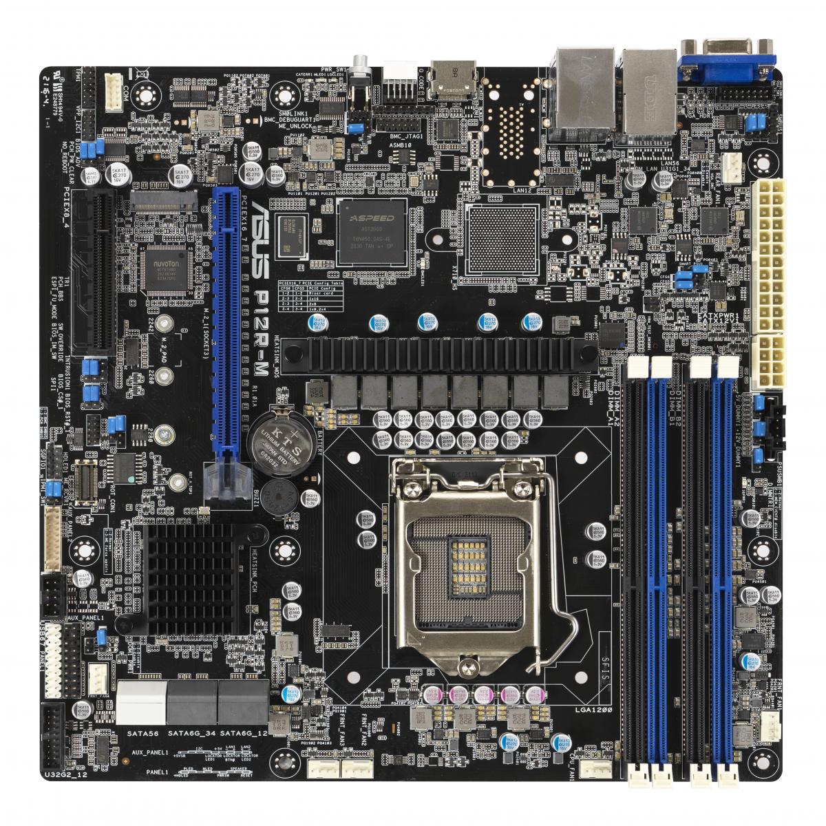 ASUS 1200 P12R-M SERVER U ATX           