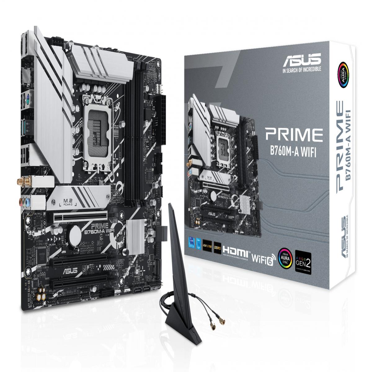 ASUS 1700 PRIME B760M-A WIFI M-ATX      