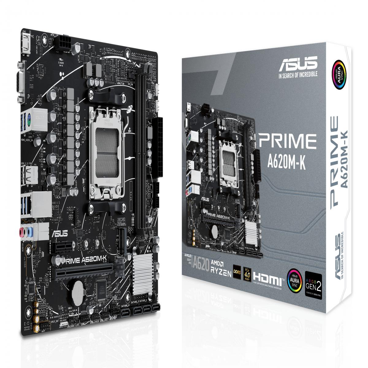 ASUS AM5 PRIME A620M-K M-ATX            