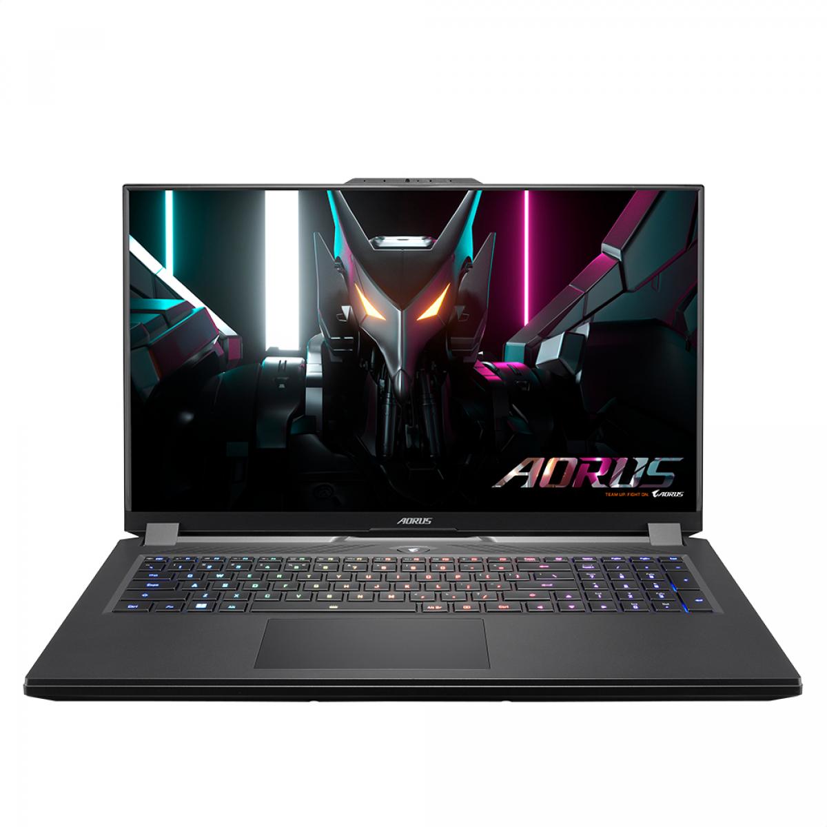 GIGABYTE 17H BXF-74UK554SH Intel® Core™ i7 i7-13700H Laptop 43.9 cm (17.3") Full HD 16 GB DDR5-SDRAM 1 TB SSD NVIDIA GeForce RTX 4080 Wi-Fi 6E (802.11ax) Windows 11 Home Black