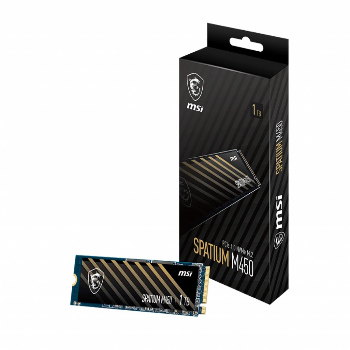 MSI SSD SPATIUM M450 M.2 PCIE 1TB       