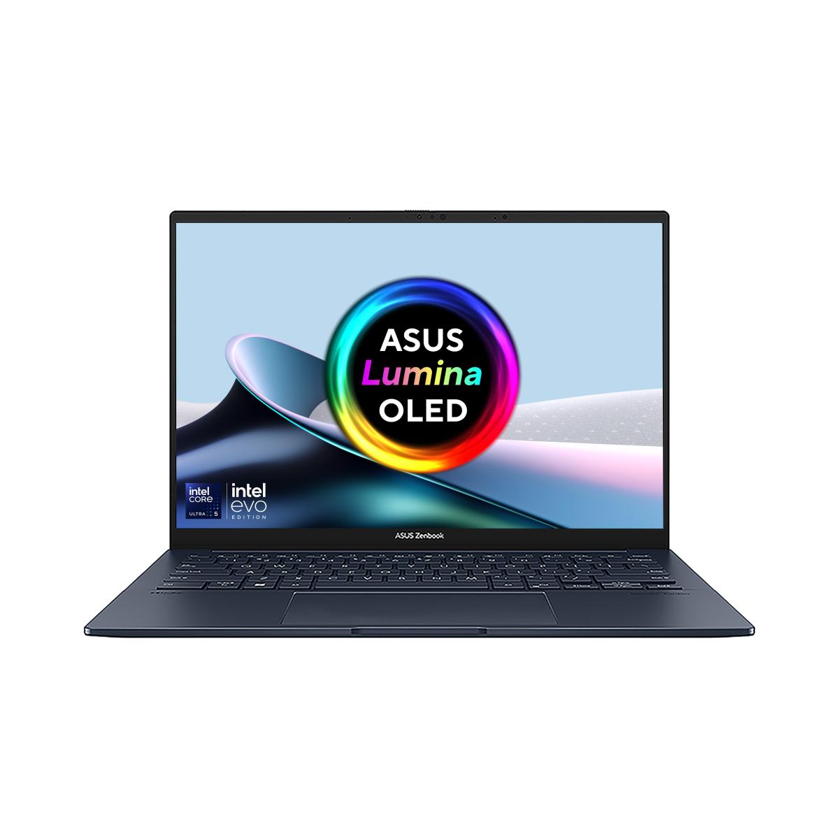 ASUS Zenbook 14 OLED UX3405CA-QL104W Intel Core Ultra 9 285H Laptop 35.6 cm (14") Touchscreen WUXGA 32 GB LPDDR5x-SDRAM 1 TB SSD Wi-Fi 7 (802.11be) Windows 11 Home Blue