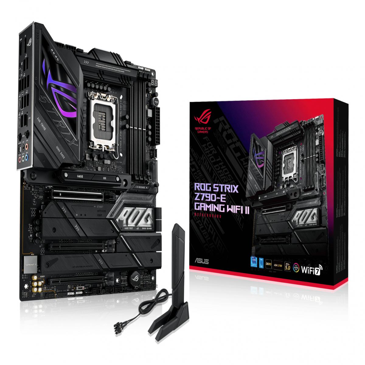 ASUS ROG STRIX Z790-E GAMING WIFI II Intel Z790 LGA 1700 ATX